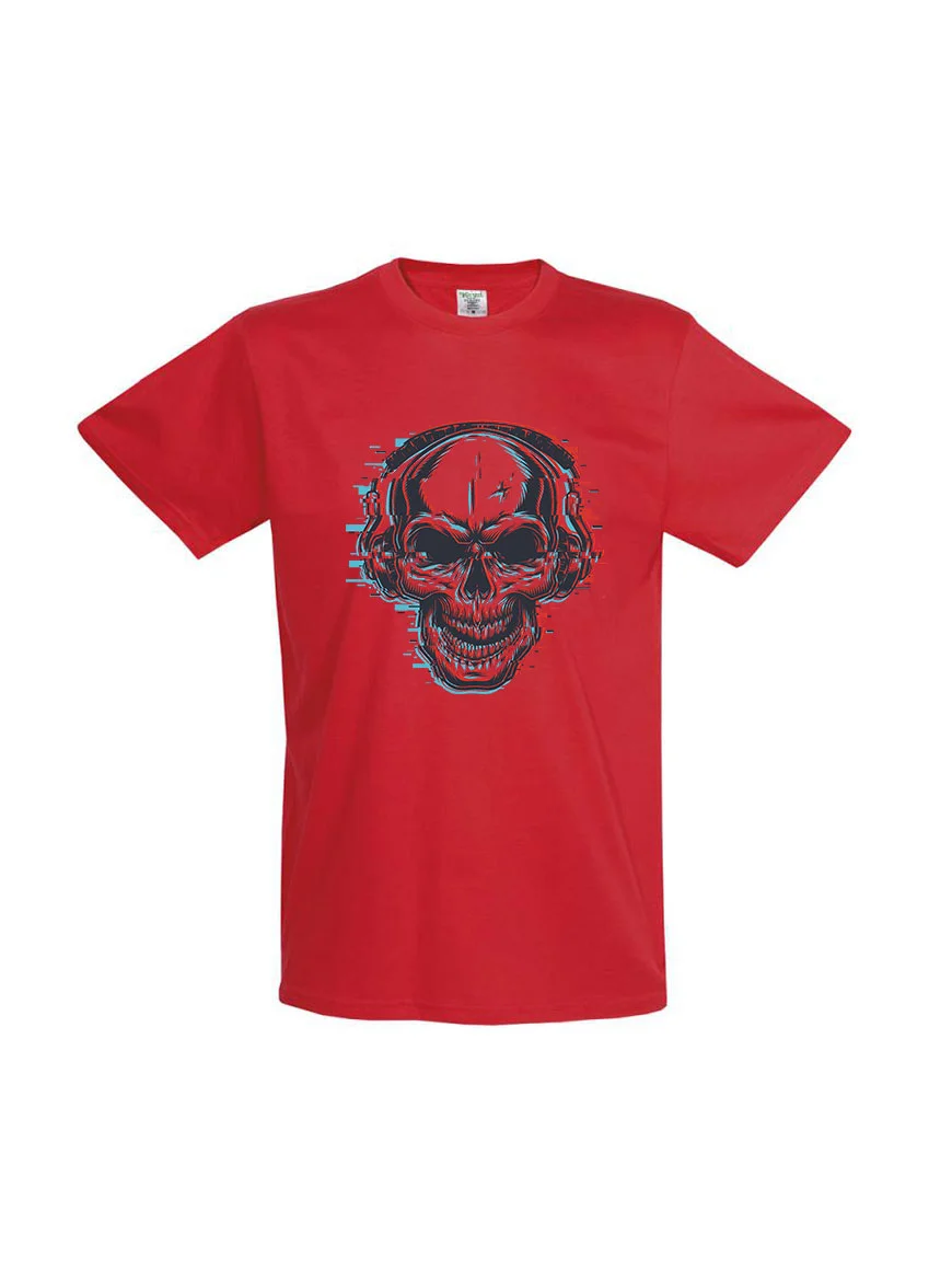 Φωτογραφία προϊόντος: Shaked Skull T-shirt 145 RED