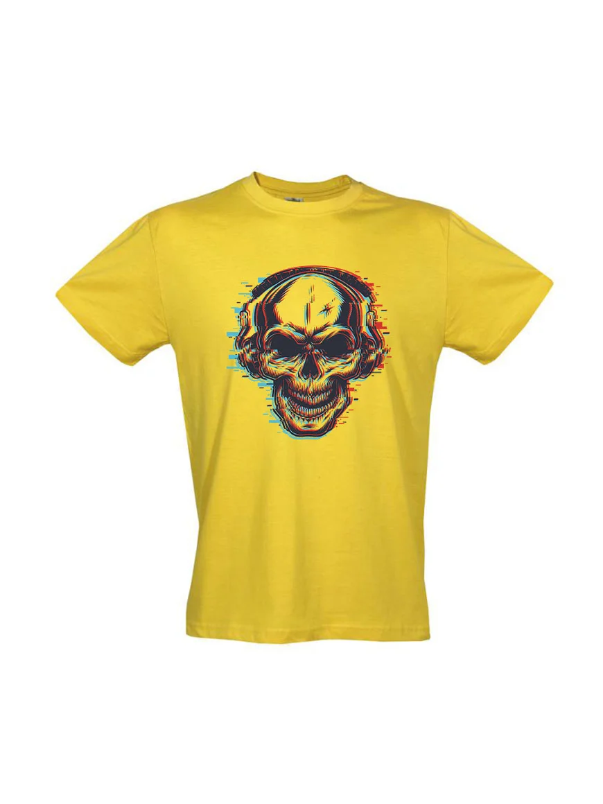 Φωτογραφία προϊόντος: Shaked Skull T-shirt 302 YELLOW