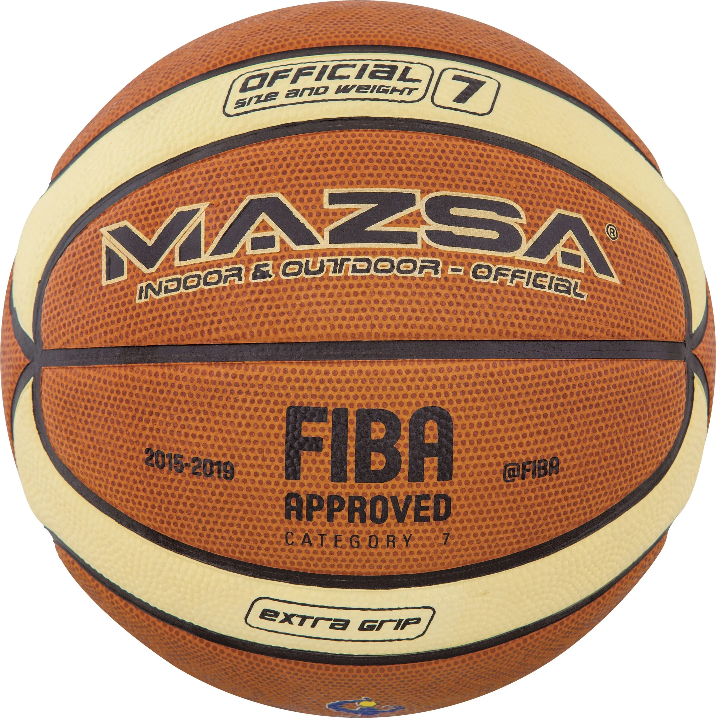 Φωτογραφία προϊόντος: Μπάλα Basket MAZSA 0BB-41510 No. 7 FIBA Approved 41510