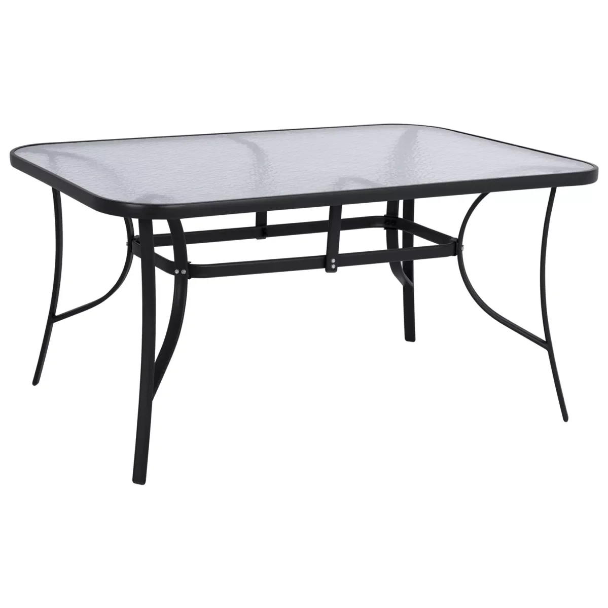 Φωτογραφία προϊόντος: B2BMarkt ΤΡΑΠΕΖΙ BRUNO 150X90Χ72Υεκ. ΜΕΤΑΛΛΙΚΟ ΜΑΥΡΟ ΜΕ ΓΥΑΛΙΝΗ ΕΠΙΦΑΝΕΙΑ HM5145.03