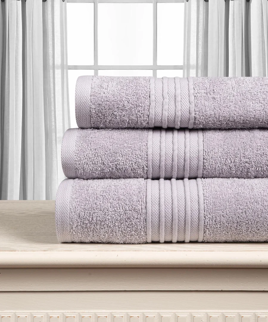 Φωτογραφία προϊόντος: SilkFashion Βαμβακερή πετσέτα OPAL 500gsm (75cm x 150cm) light grey