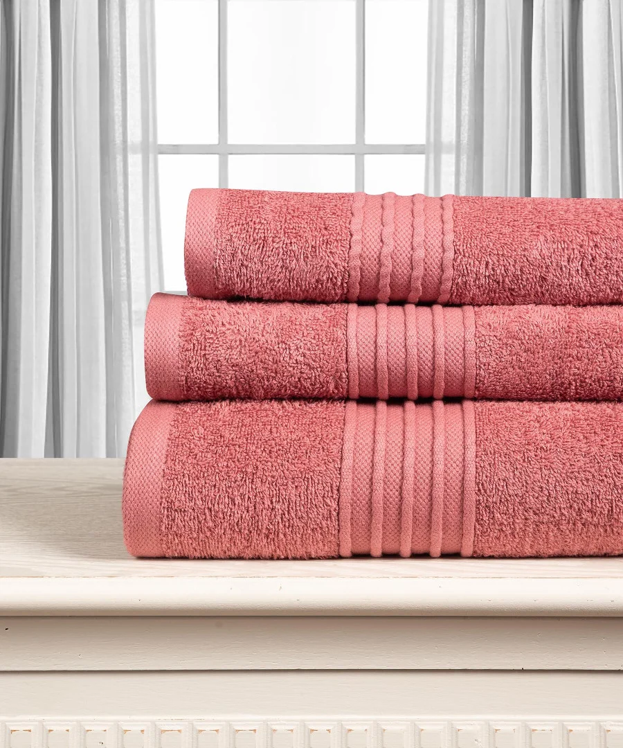 Φωτογραφία προϊόντος: SilkFashion Βαμβακερή πετσέτα OPAL 500gsm (75cm x 150cm) terracota