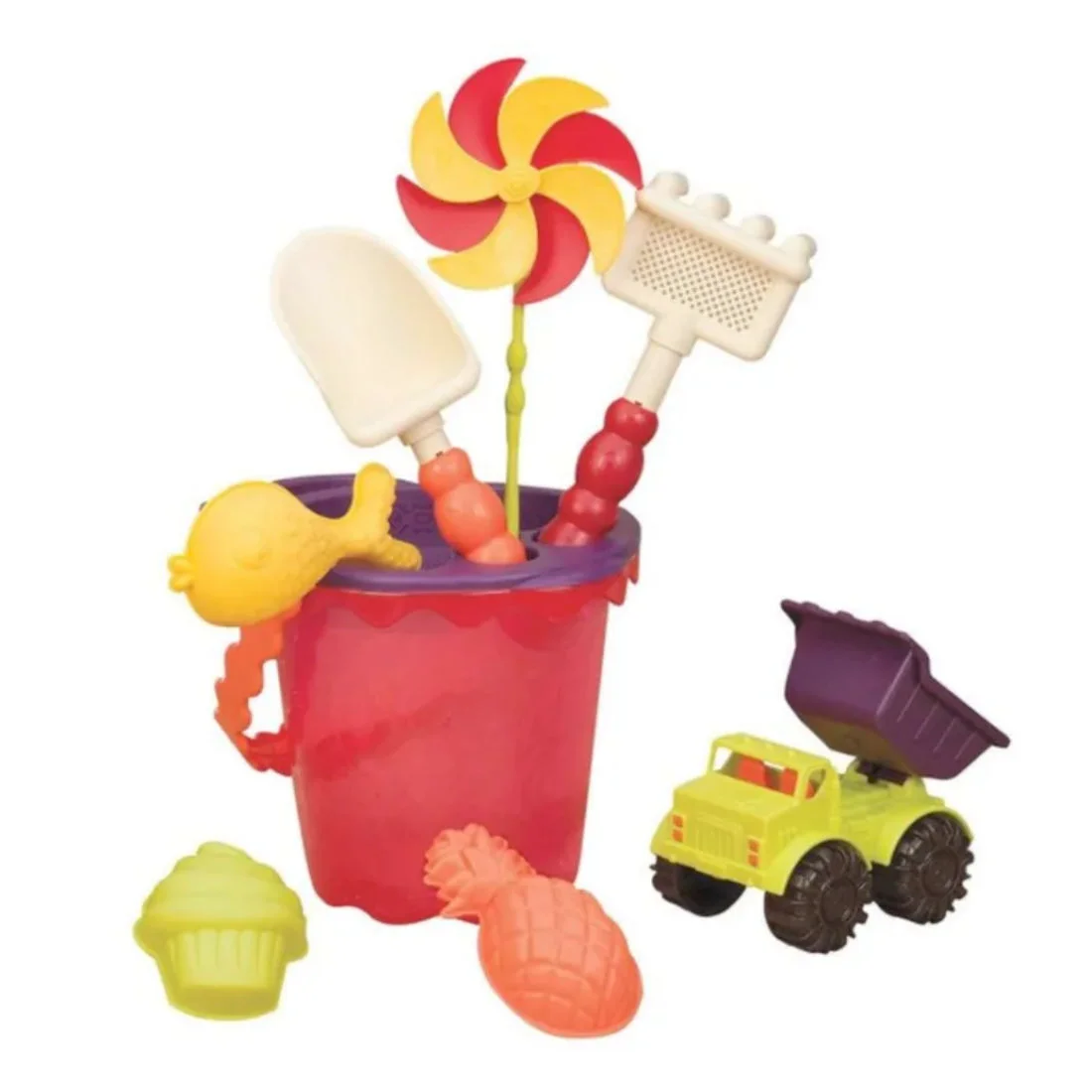 Φωτογραφία προϊόντος: B.Toys Σετ Κουβαδάκι Sands Ahoy-Tomato (BX1331Z)