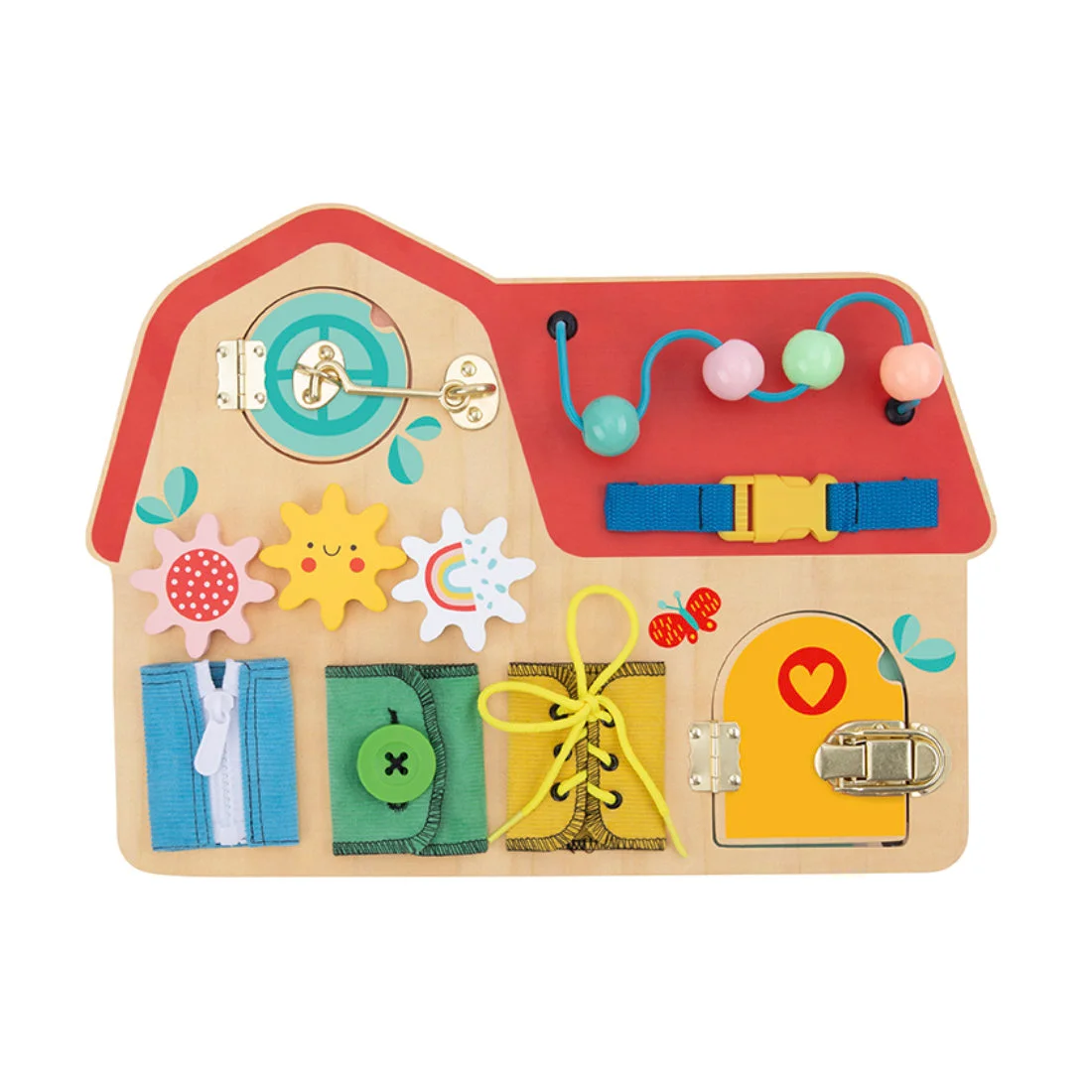 Φωτογραφία προϊόντος: Tooky Toy Ξύλινο Σπίτι Δραστηριοτήτων