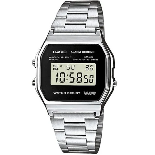 Φωτογραφία προϊόντος: CASIO Collection Stainless Steel Bracelet A-158WEA-1EF