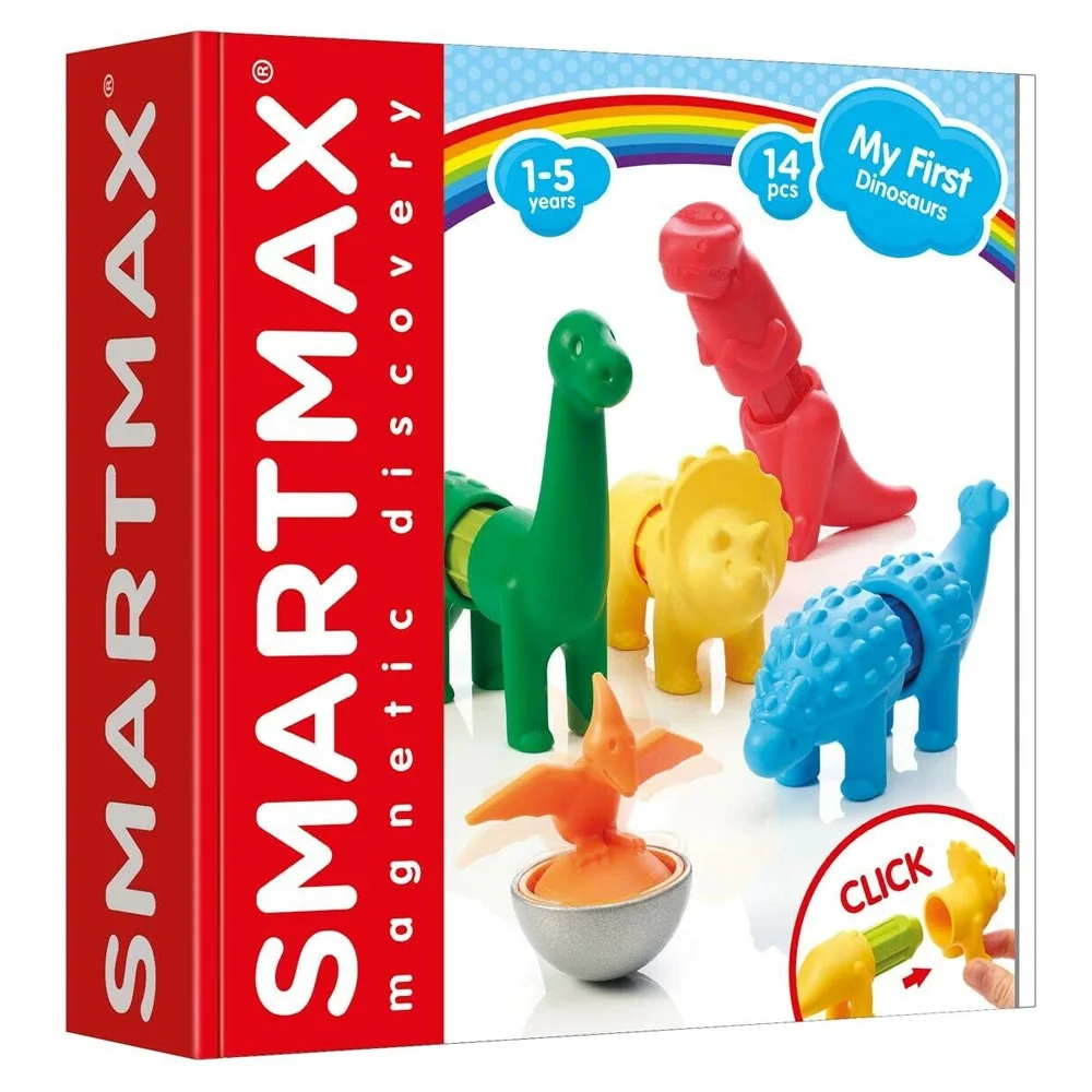 Φωτογραφία προϊόντος: SmartMax My First Dinosaurs - Κατασκευές με Μαγνήτη Οι πρώτοι μου Δεινόσαυροι 14τεμ.