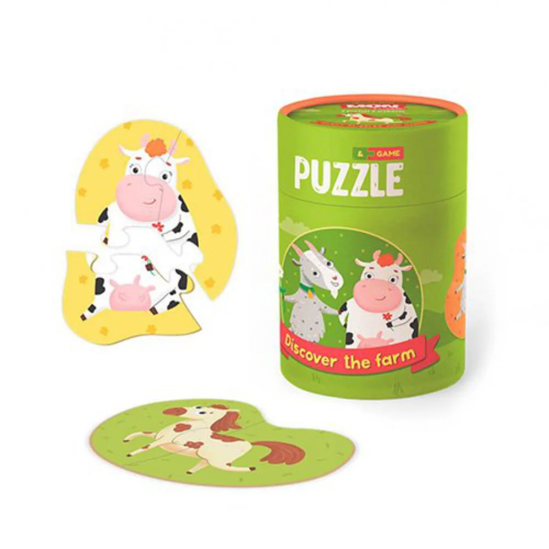 Φωτογραφία προϊόντος: Dodo Mon Puzzle +amp; Games 2-3 Elements - Ανακάλυψε την Φάρμα DO200107