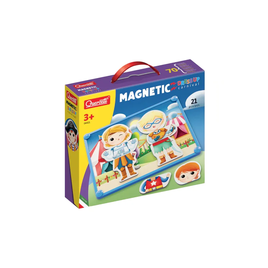 Φωτογραφία προϊόντος: Quercetti Magnetic Dress Up Carnival (04421)