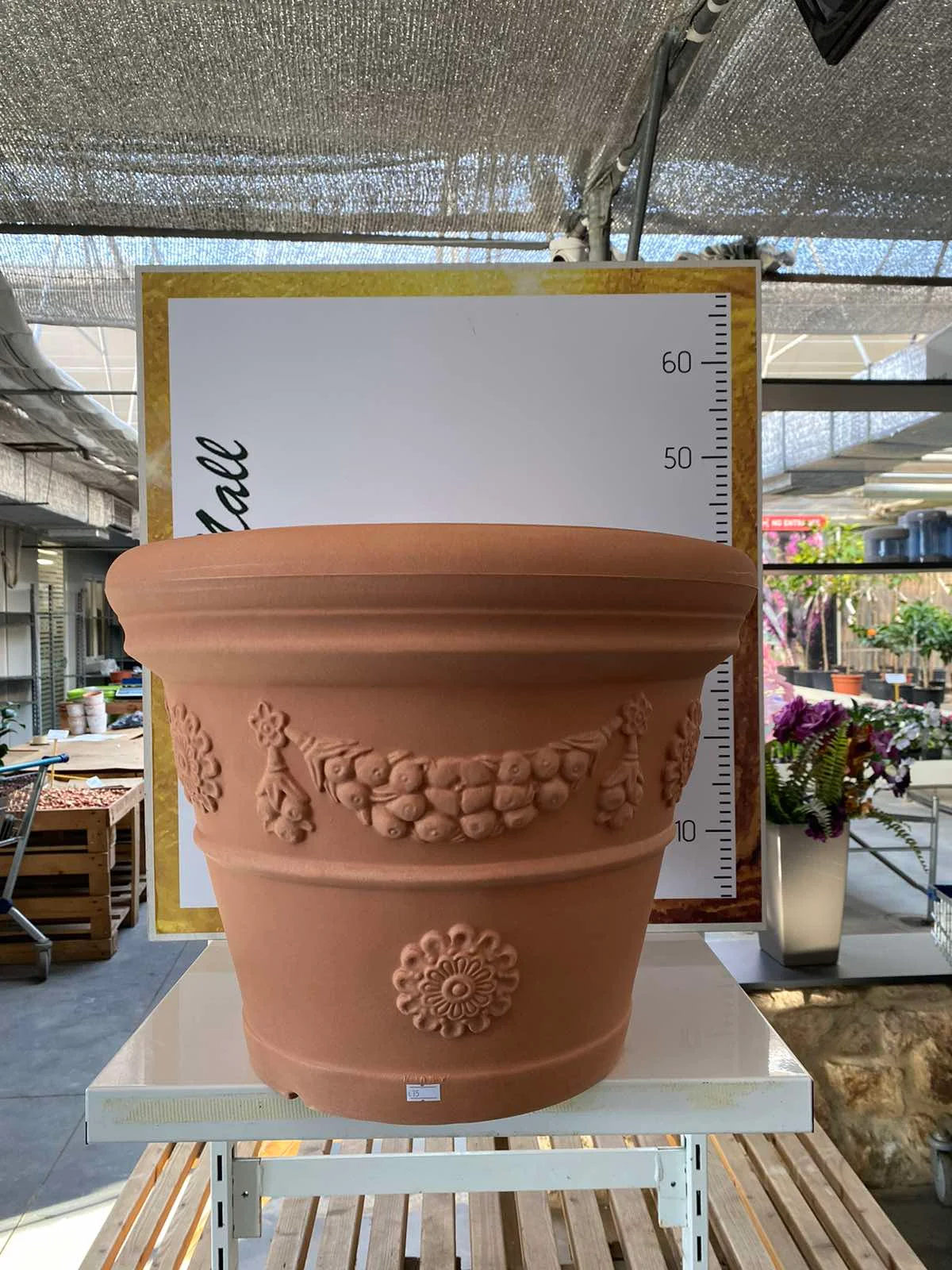 Φωτογραφία προϊόντος: Idel Pot Premium 50X39H Vaso Tondo Festonato Imprun