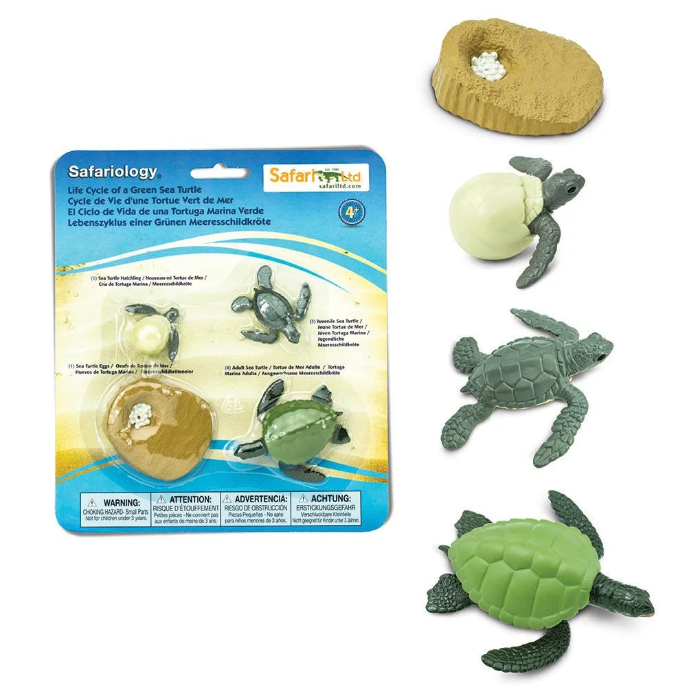 Φωτογραφία προϊόντος: Safari - Μινιατούρες Safari - Life Cycle of a Green Sea Turtle - Κύκλος Ζωής της Πράσινης
