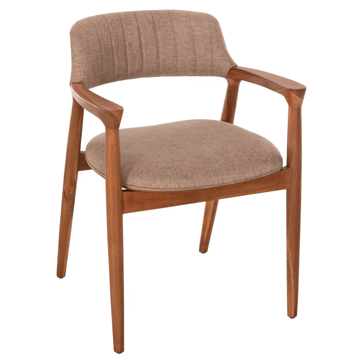 Φωτογραφία προϊόντος: B2BMarkt ΠΟΛΥΘΡΟΝΑ JAMES HM18259 TEAK WOOD ΜΕ ΣΑΜΠΑΝΙ ΥΦΑΣΜΑ 57x52x76Υεκ.
