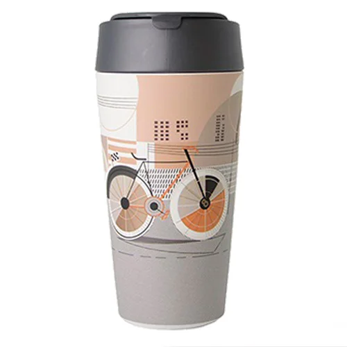 Φωτογραφία προϊόντος: Chic mic Κούπα Bamboo Bioloco Fiets 420ml