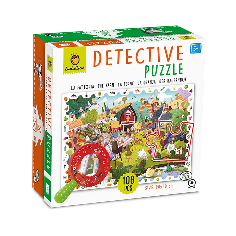 Φωτογραφία προϊόντος: Ludattica Detective Puzzle Εξερευνώ τη Φάρμα