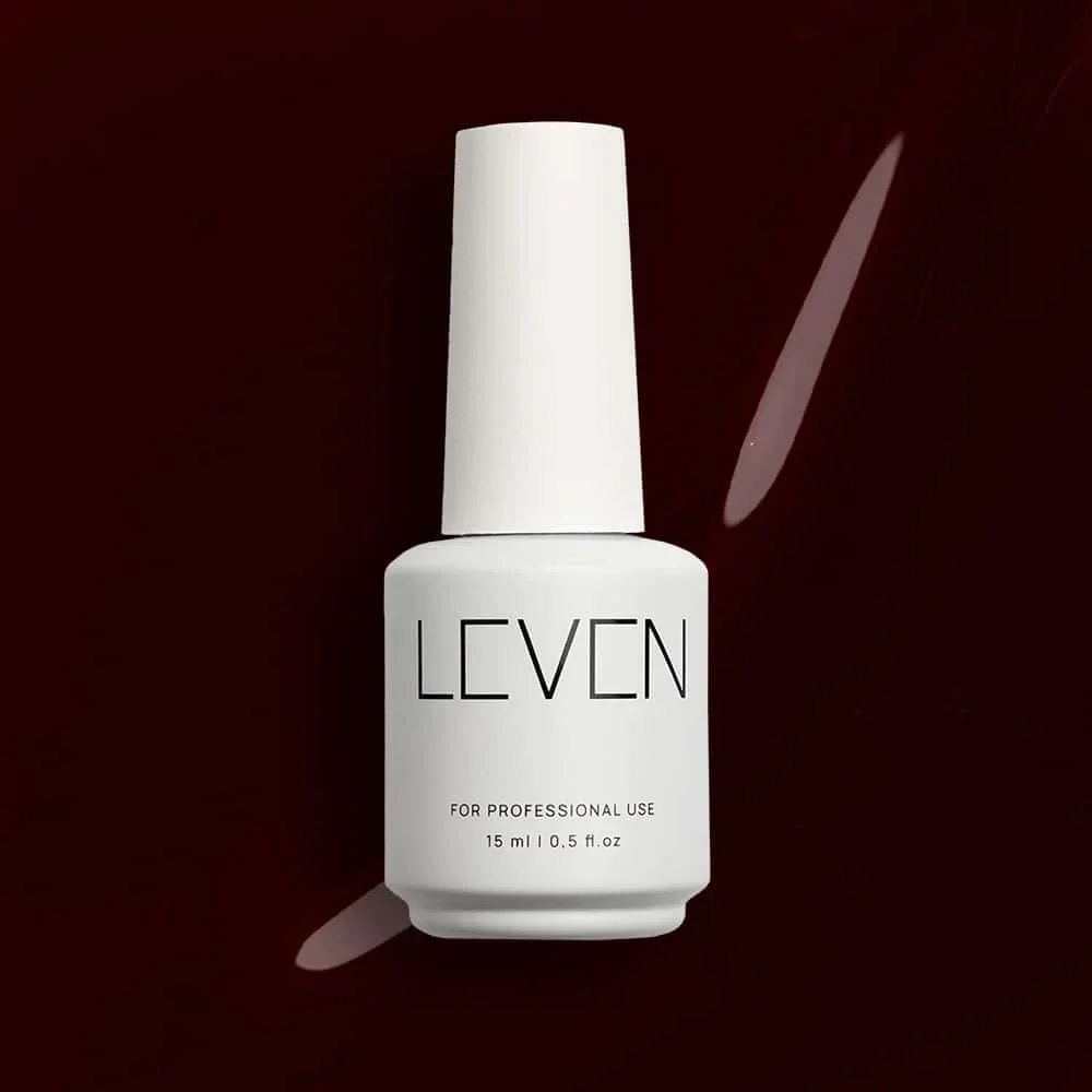 Φωτογραφία προϊόντος: Leven | Ημιμόνιμο βερνίκι 15ml no. 031 Maroon
