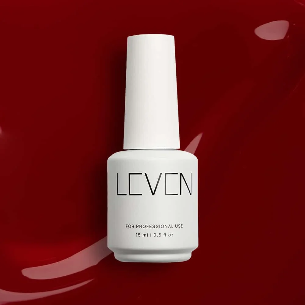 Φωτογραφία προϊόντος: Leven | Ημιμόνιμο βερνίκι 15ml no. 033 Cherry