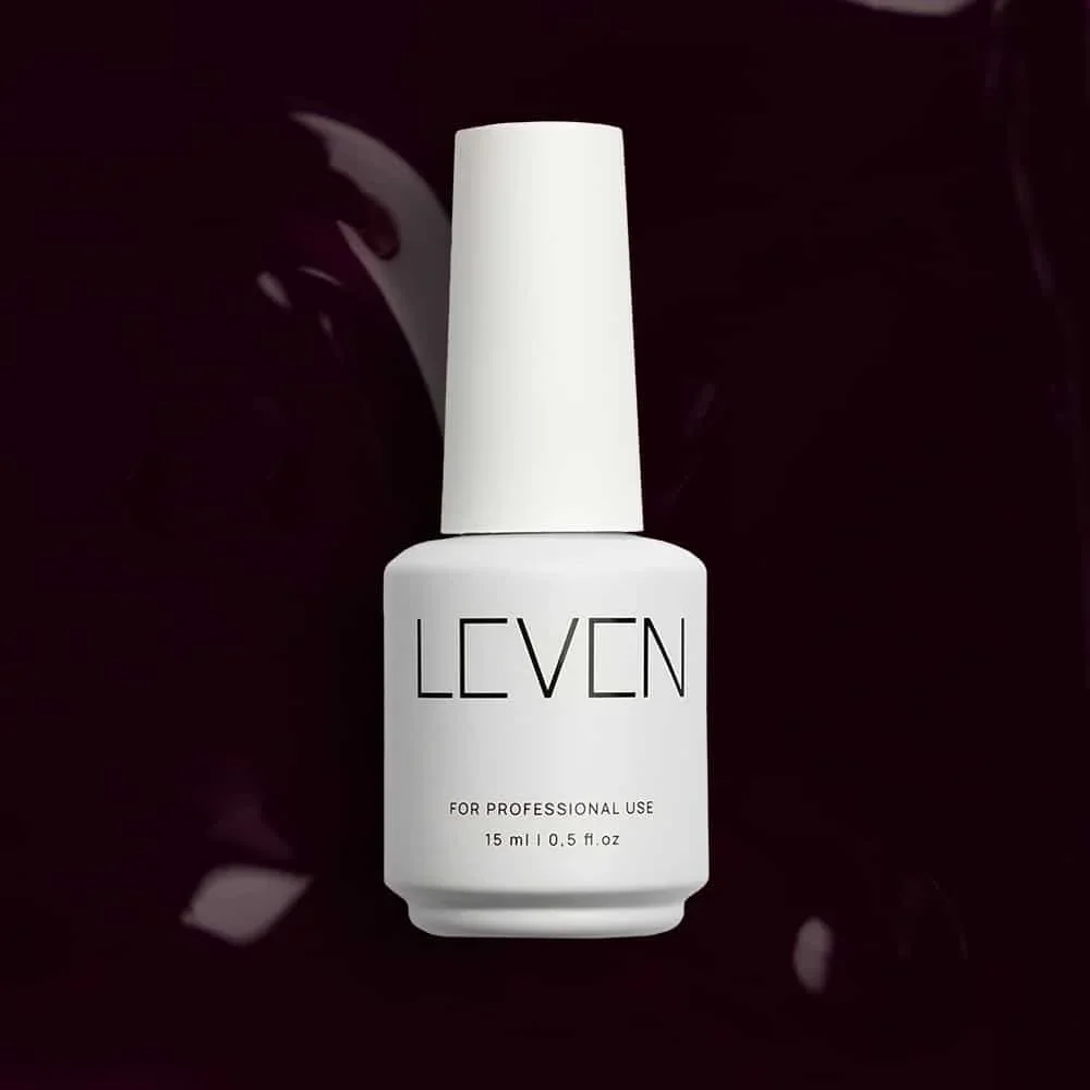 Φωτογραφία προϊόντος: Leven | Ημιμόνιμο βερνίκι 15ml no. 039 Deep Purple