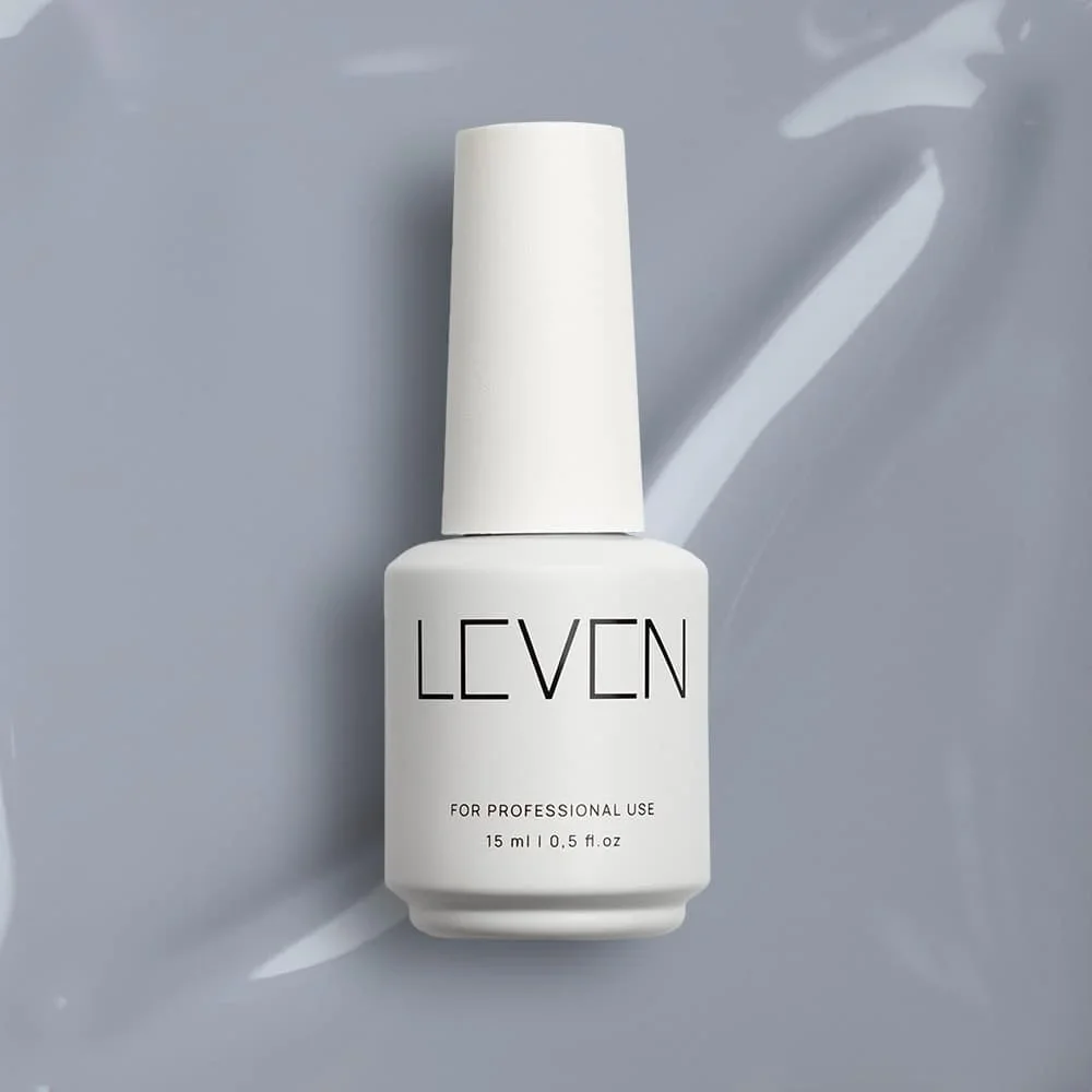 Φωτογραφία προϊόντος: Leven | Ημιμόνιμο βερνίκι 15ml no. 049 Icy Grey
