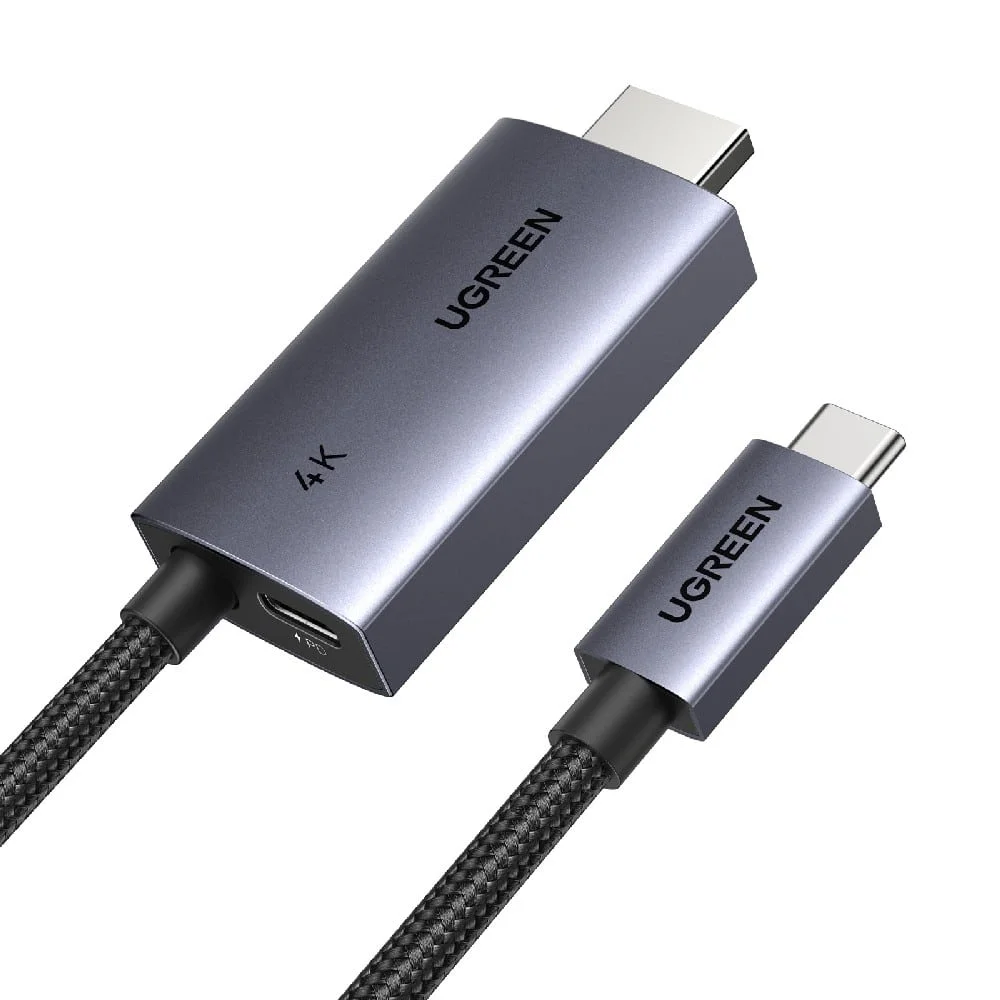 Φωτογραφία προϊόντος: Καλώδιο USB-C σε HDMI M/M 4K/60Hz UGREEN CM675 55330 2m Γκρι