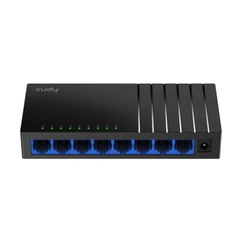 Φωτογραφία προϊόντος: Switch 8 Θέσεων Cudy GS108D V4.0 Gigabit