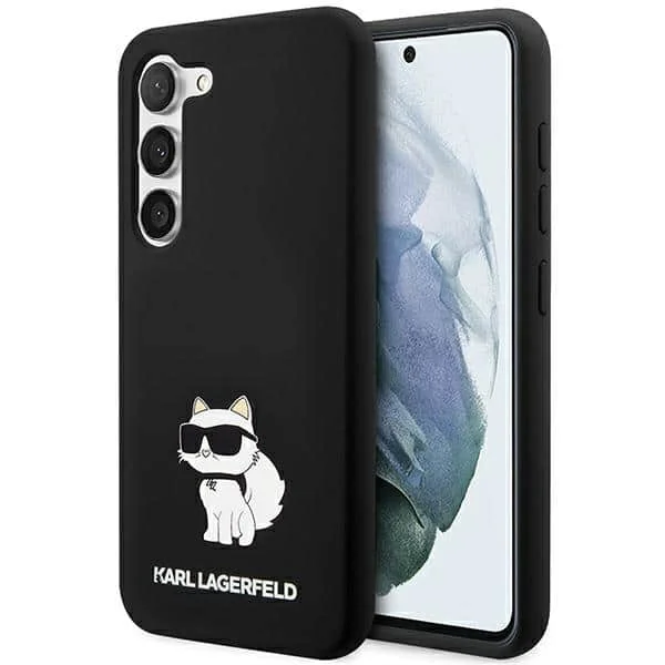 Φωτογραφία προϊόντος: Θήκη Samsung Galaxy S24 Plus Silicone Karl Lagerfeld (Μαύρο)