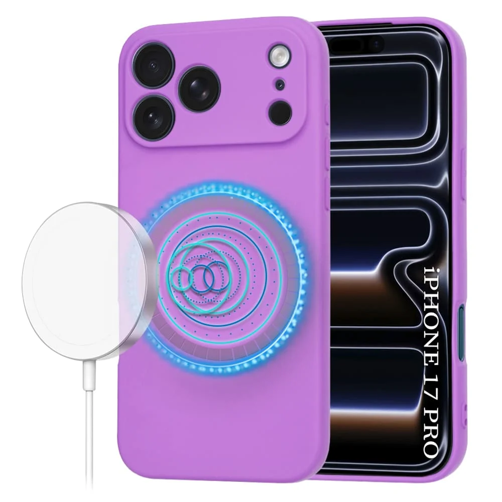 Φωτογραφία προϊόντος: Θήκη iPhone 17 Pro SoftFlex MagSafe Techsuit (Μωβ)