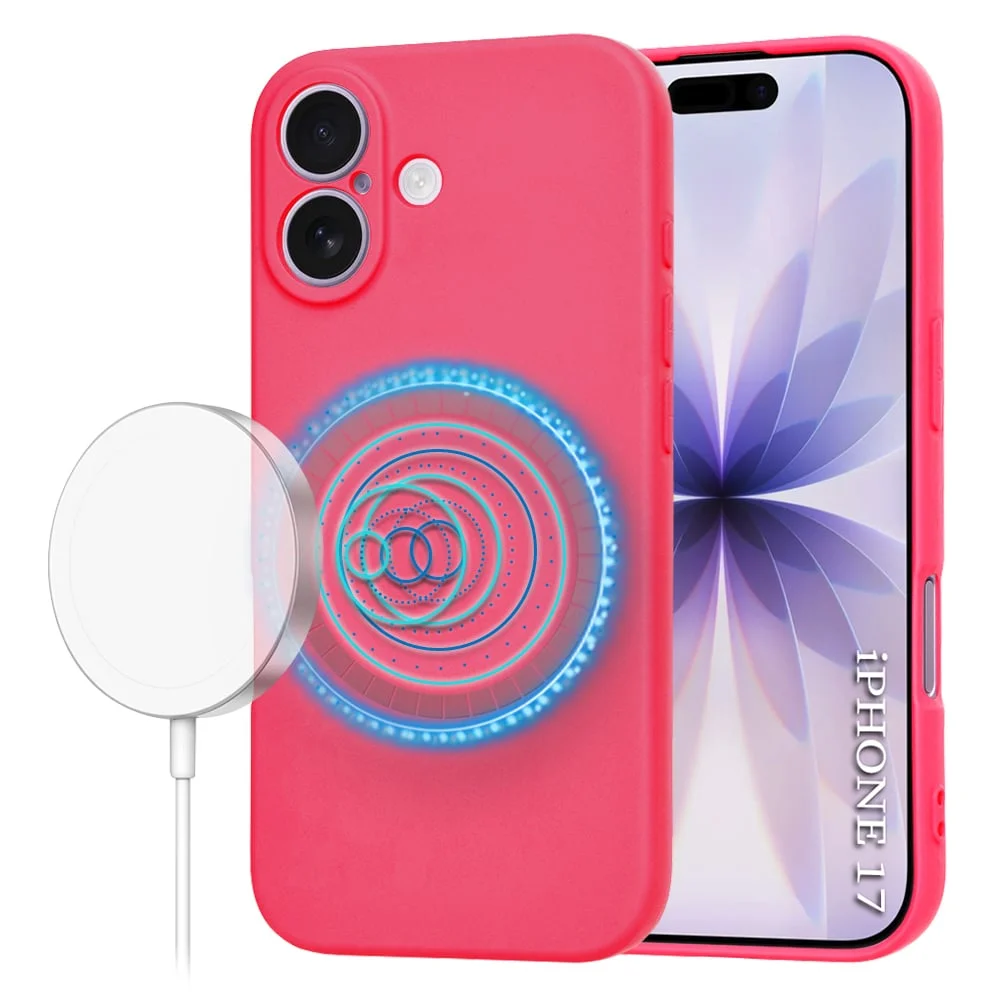Φωτογραφία προϊόντος: Θήκη iPhone 17 SoftFlex MagSafe Techsuit (Φούξια)