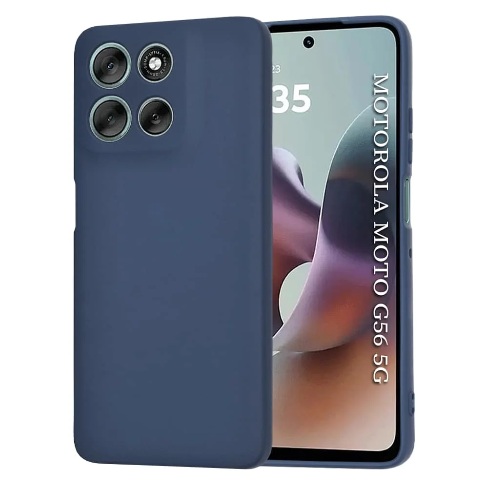 Φωτογραφία προϊόντος: Θήκη Motorola Moto G56 SoftFlex Techsuit (Σκούρο Μπλε)