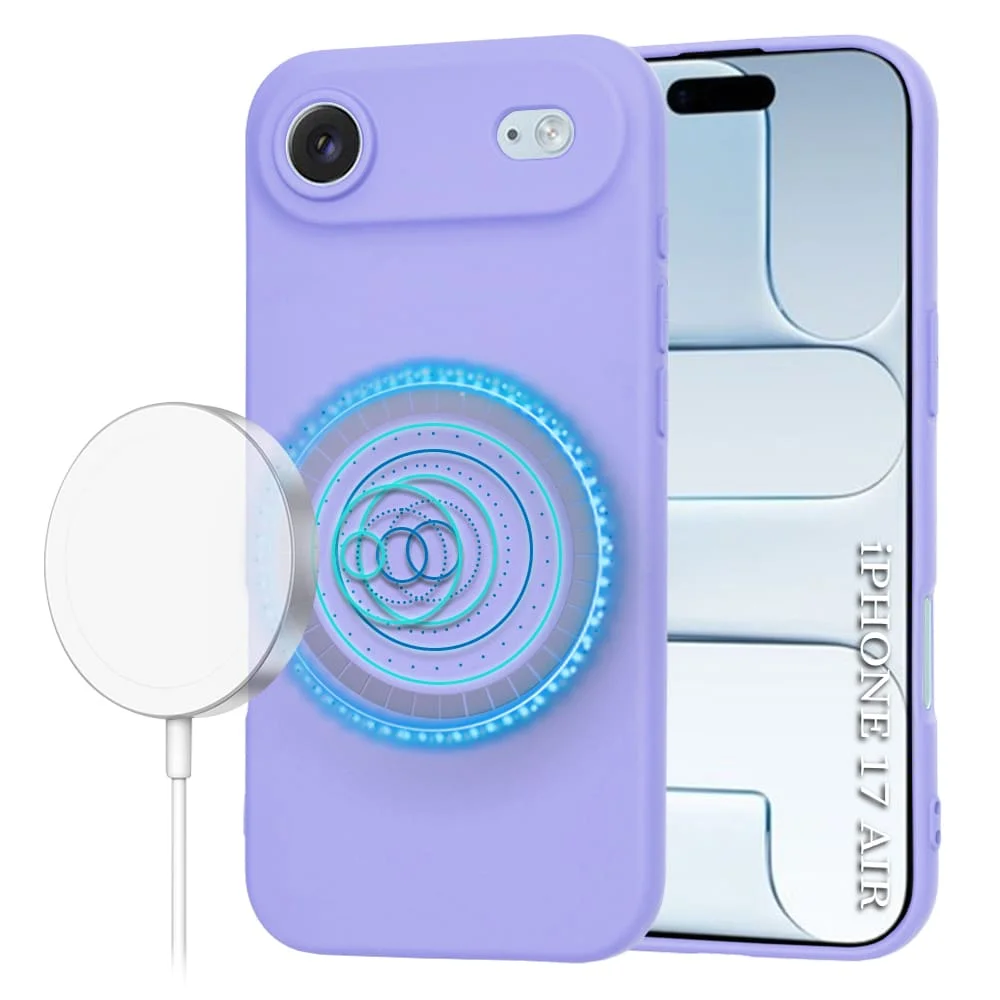 Φωτογραφία προϊόντος: Θήκη iPhone 17 Air SoftFlex MagSafe Techsuit (Ανοιχτό Μωβ)