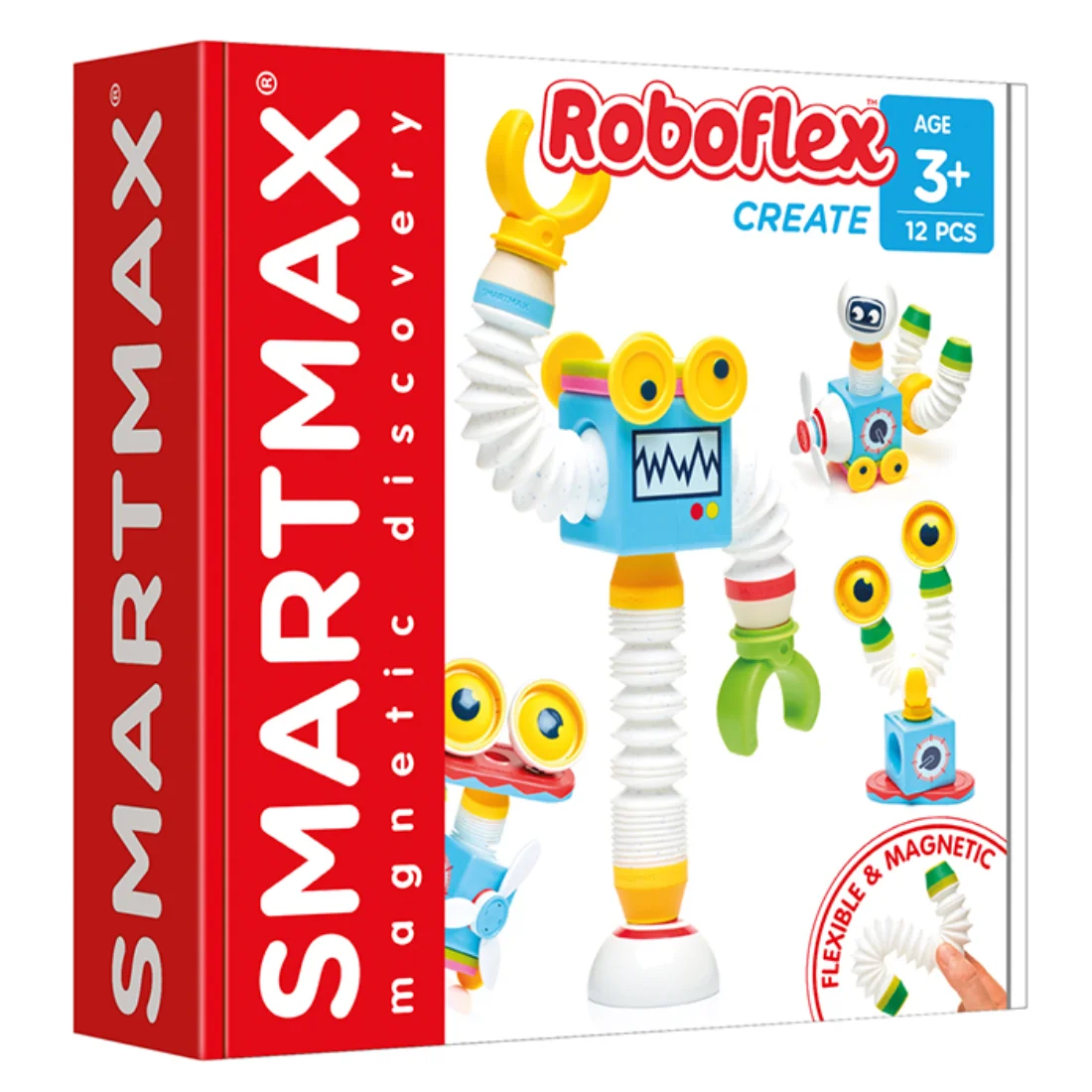 Φωτογραφία προϊόντος: SmartMax Roboflex 12τμχ - Κατασκευές με Μαγνήτη