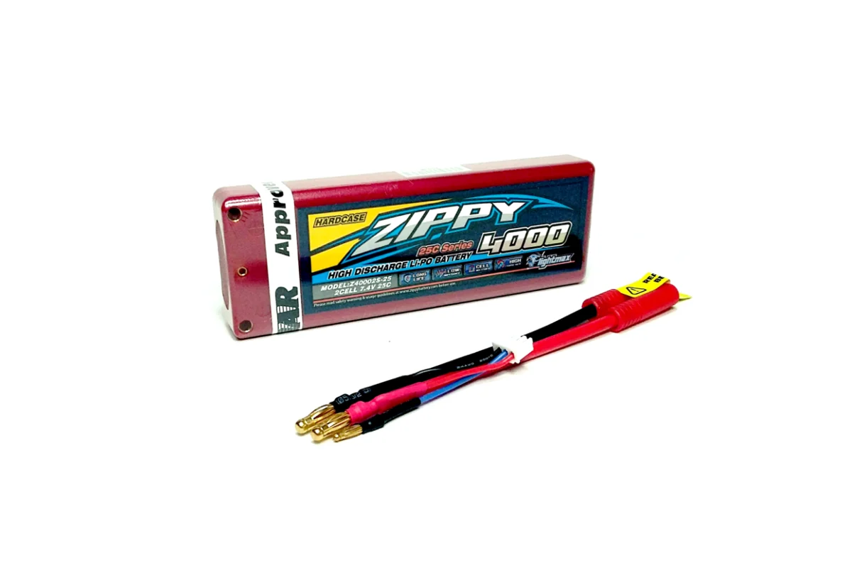 Φωτογραφία προϊόντος: Zippy 4000 mah 2S 7.4V 25C LiPo Hardcase Pack