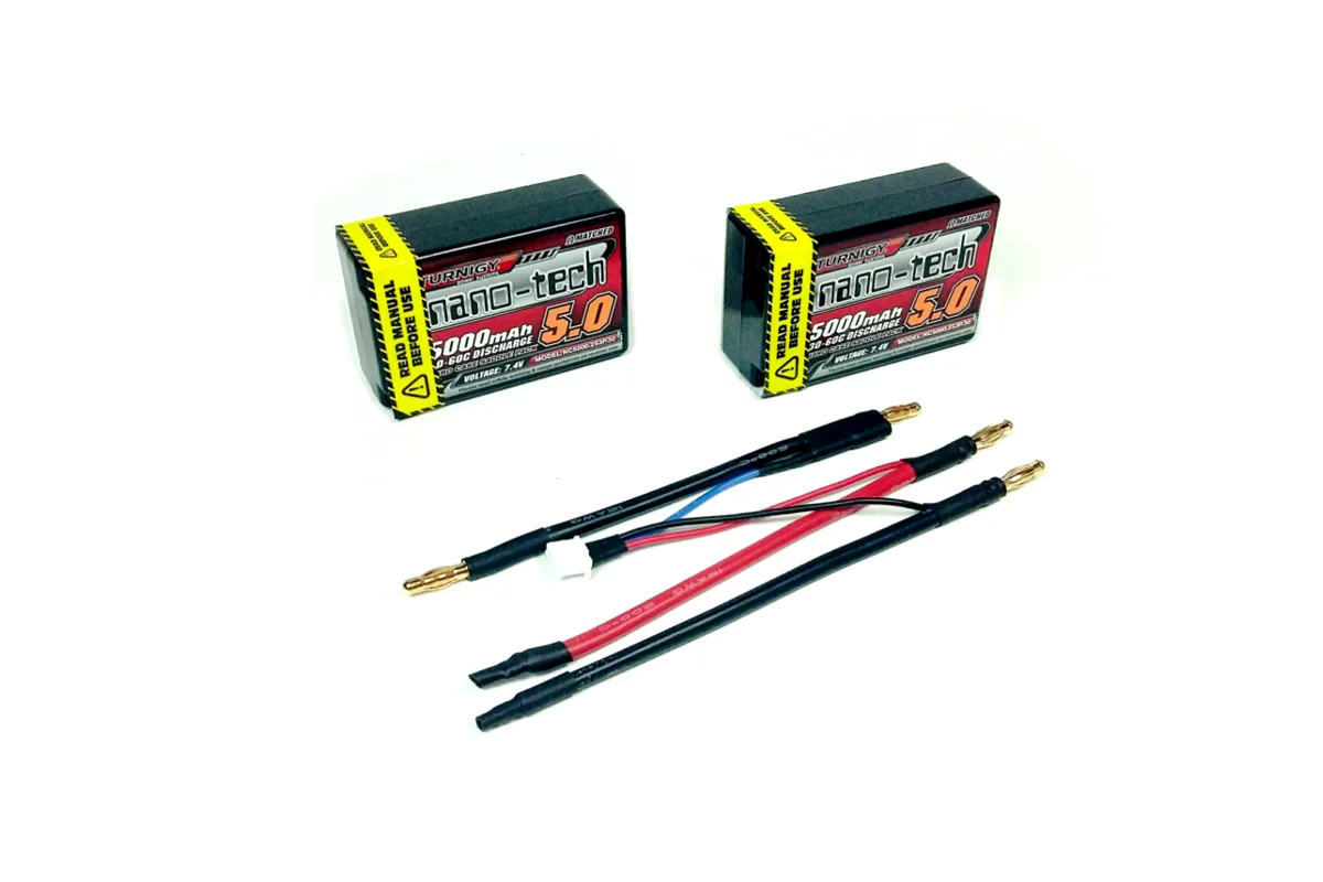 Φωτογραφία προϊόντος: Turnigy nano-tech 5000mah 2S3P 30~60C Hardcase Saddle Lipo Pack
