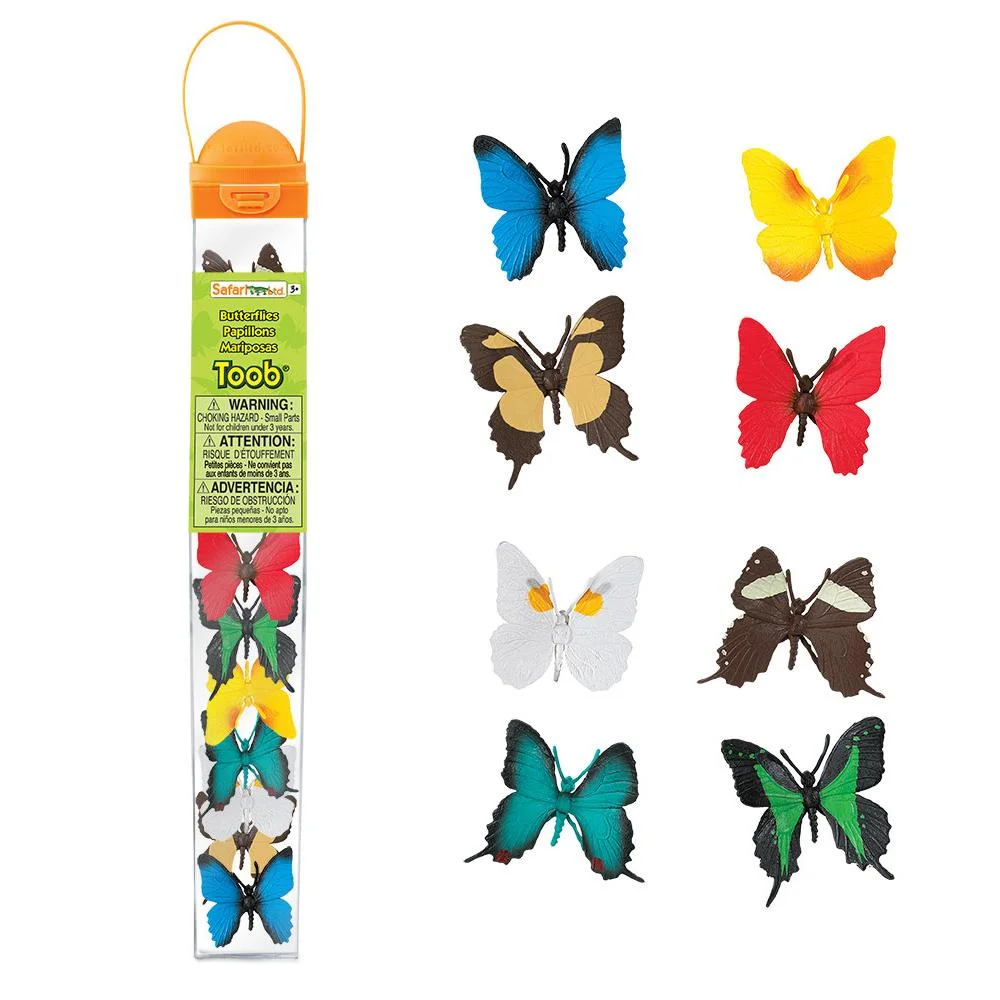 Φωτογραφία προϊόντος: Safari Toobs - Μινιατούρες Safari - Butterflies - Πεταλούδες