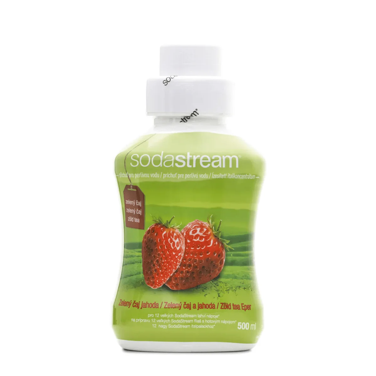Φωτογραφία προϊόντος: Sodastream Σιρόπι για Ανθρακούχο Αναψυκτικό με Γεύση Πράσινο τσάι - Φράουλα 500ml