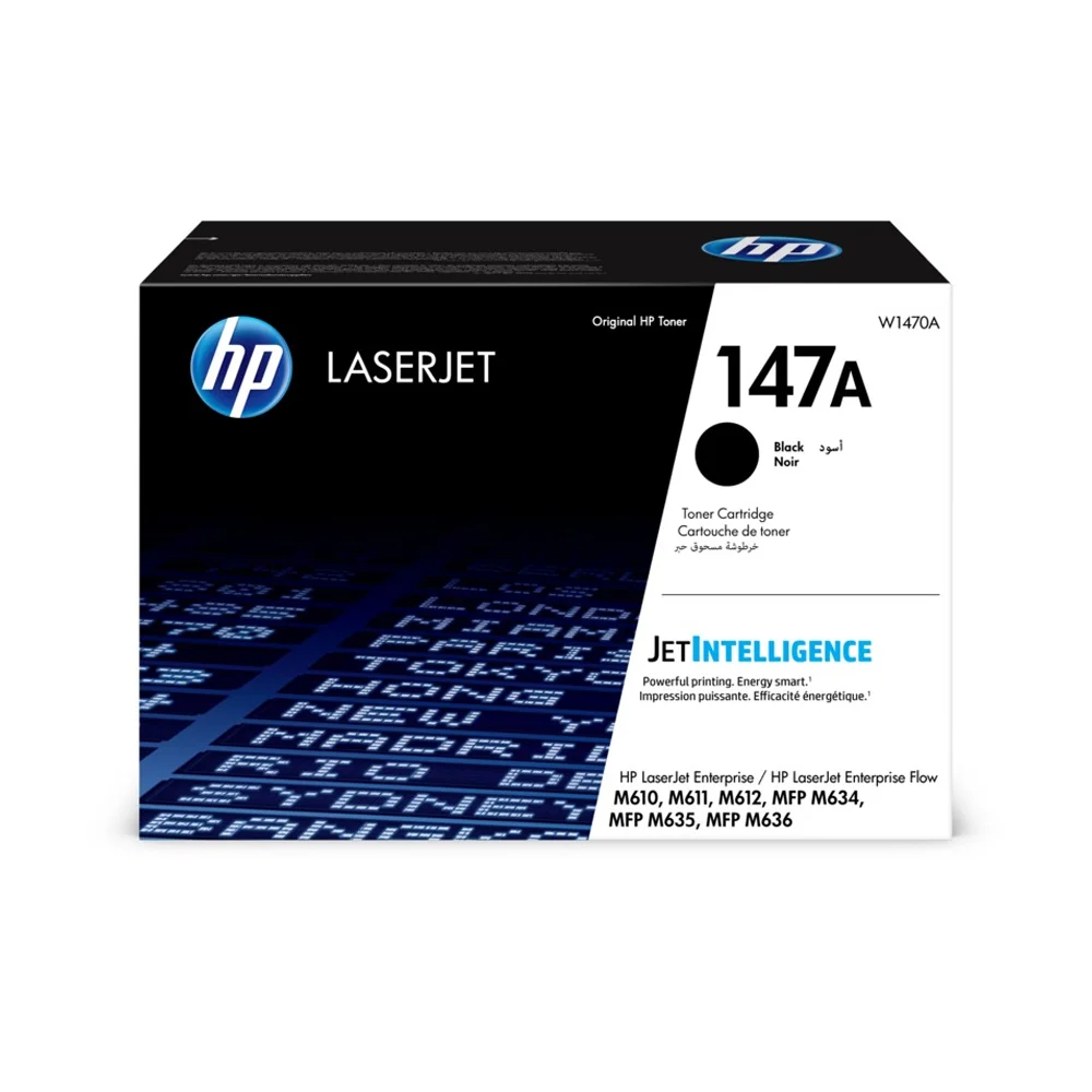 Φωτογραφία προϊόντος: HEWLETT PACKARD HP 147A Black LaserJet Toner Cartridge - W1470A