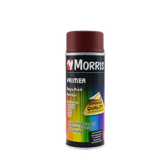 Φωτογραφία προϊόντος: Morris Primer Ακρυλικό Σπρέι Αστάρι 400ml Κεραμιδί