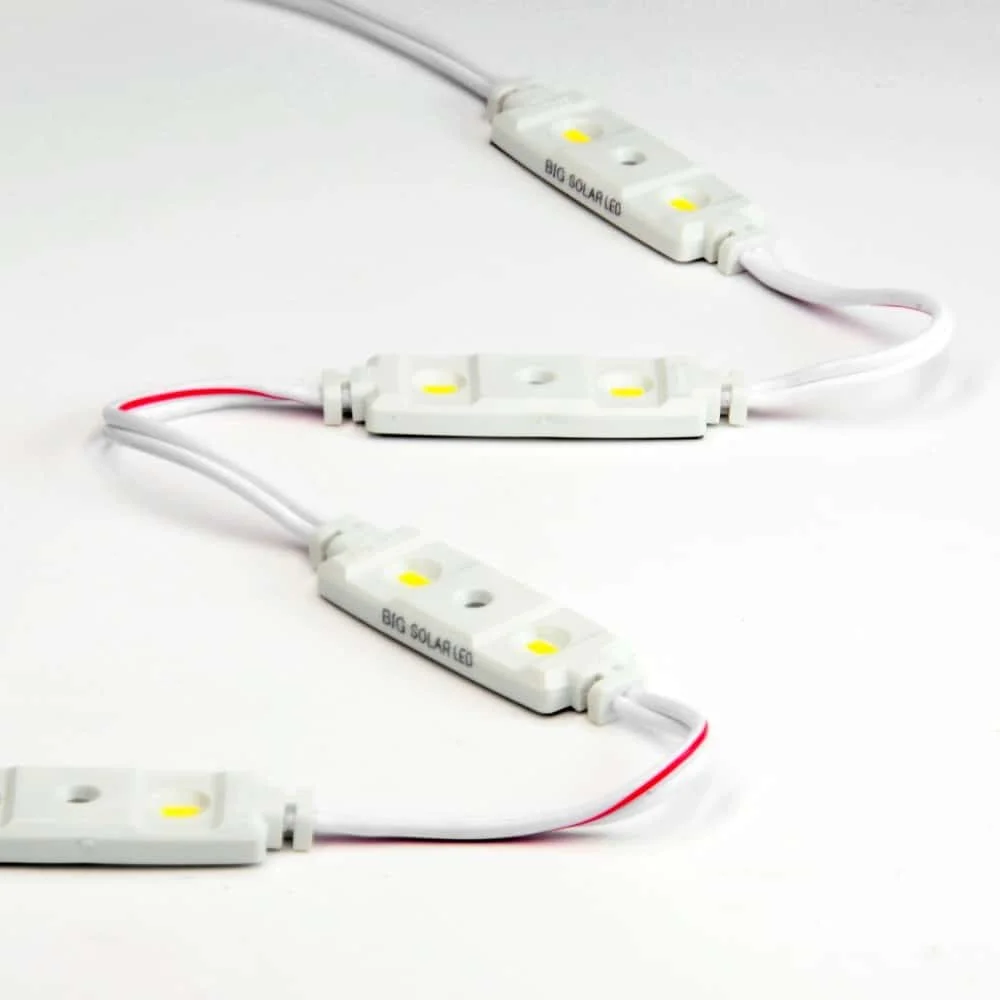 Φωτογραφία προϊόντος: Led module 12V 1.2w (2 chip) φως ημέρας 4000k 65lm 120° IP65 0688/00007 BIG SOLAR