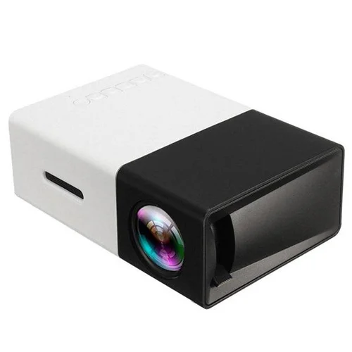 Φωτογραφία προϊόντος: YG-300 Projector Τεχνολογίας Προβολής LCD Λάμπας LED με Φυσική Ανάλυση 320 x 240 και Φωτεινότητα 600 Ansi Lumens Μαύρος