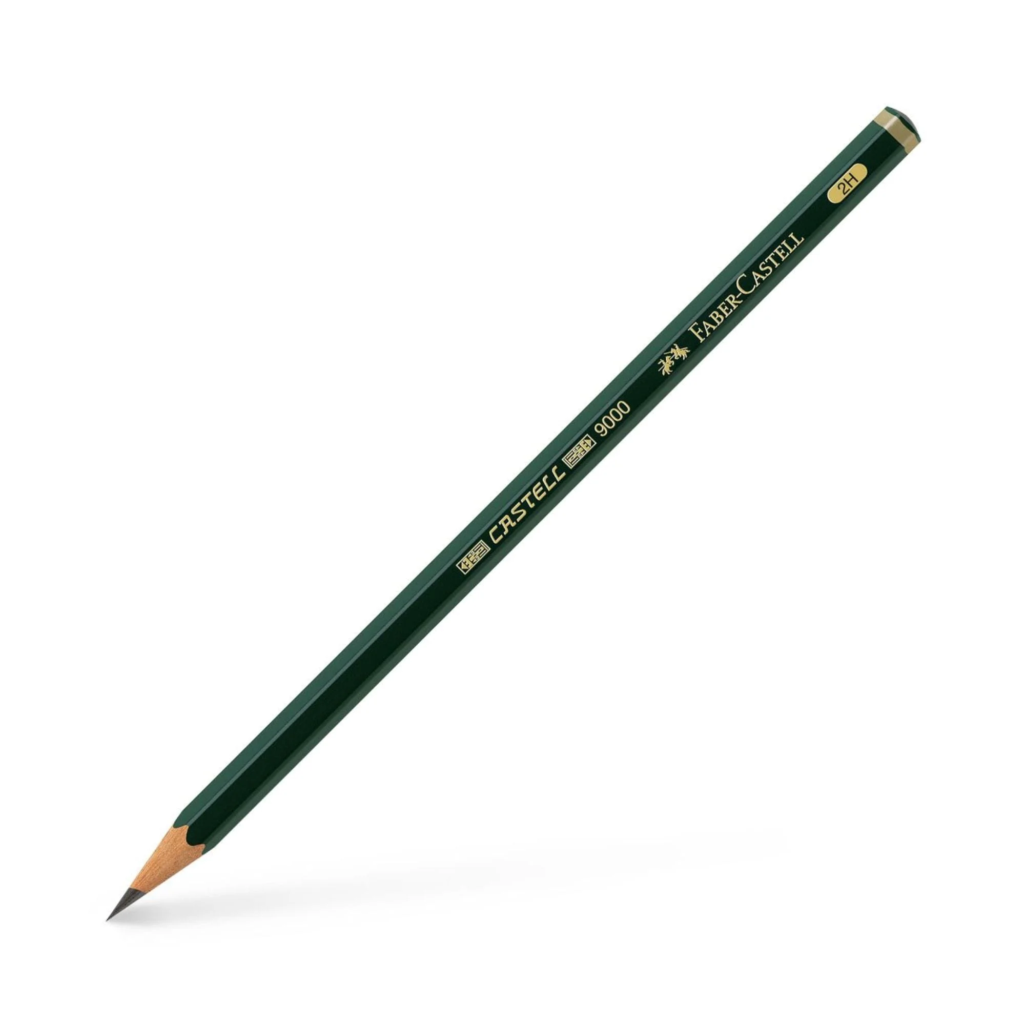 Φωτογραφία προϊόντος: Faber-Castell Μολύβι απλό σχεδίου Faber Castell 9000 2H κουτί 12 τεμ.
