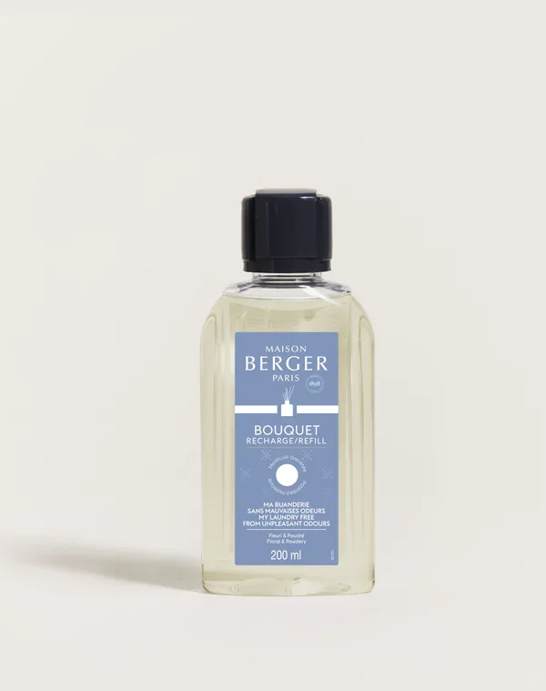 Φωτογραφία προϊόντος: Maison Berger Paris Diffuser Laundry Anti-Odours Υγρό Αναπλήρωσης για Δοχείο Αρωματισμού Χώρου κατά των Οσμών 200ml