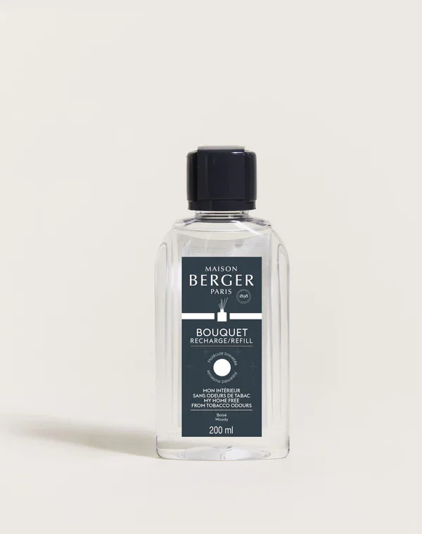 Φωτογραφία προϊόντος: Maison Berger Paris MBP Tobacco Odours Diffuser Refill Υγρό Αναπλήρωσης για Δοχείο Αρωματισμού Χώρου κατά της μυρωδιάς του τσιγάρου 200ml