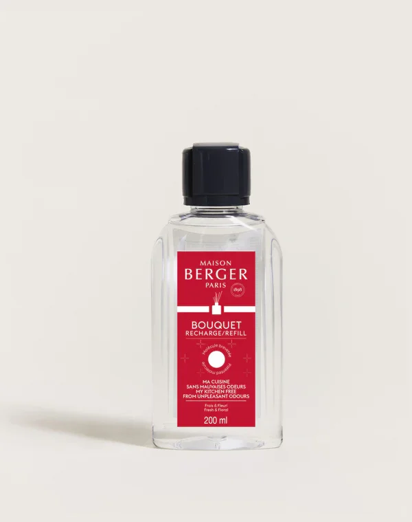 Φωτογραφία προϊόντος: Maison Berger Paris MBP Kitchen Odours Diffuser Refill Υγρό Αναπλήρωσης για Δοχείο Αρωματισμού Χώρου κατά των Οσμών της Κουζίνας 200ml