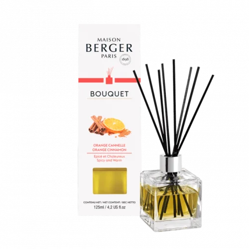 Φωτογραφία προϊόντος: Maison Berger Paris Scented Bouquet Cube Διαχύτης Αρώματος Orange De Cannelle125ml