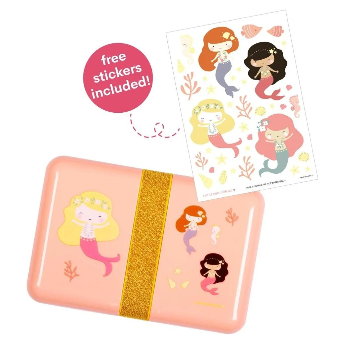 Φωτογραφία προϊόντος: A little lovely company: Δοχείο φαγητού Lunch box Mermaids