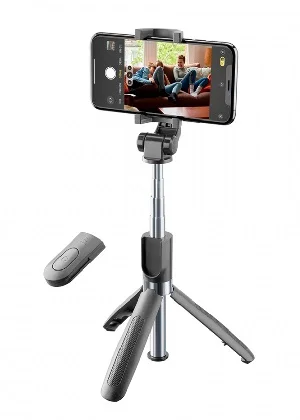 Φωτογραφία προϊόντος: Selfie Stick και Τρίποδο Bluetooth CELLULAR LINE 346354