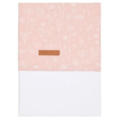Φωτογραφία προϊόντος: LITTLE DUTCH. Σεντόνι Wild Flowers Pink 110x140cm LD10121050