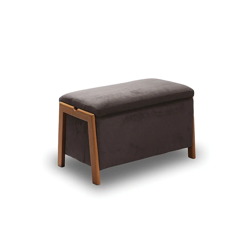 Φωτογραφία προϊόντος: DALI ΣΚΑΜΠΟ VELVET BROWN ΜΕ ΑΠΟΘ. ΧΩΡΟ 75X42X44εκ.