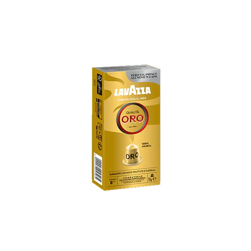 Φωτογραφία προϊόντος: Lavazza Qualita Oro συμβατές κάψουλες Nespresso αλουμινίου - 10 τεμ.