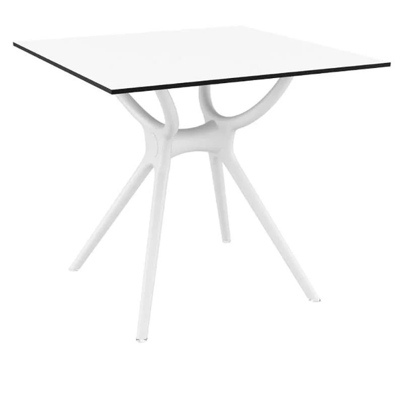 Φωτογραφία προϊόντος: AIR ΤΡΑΠΕΖΙ 80Χ80Χ74εκ. WHITE LAMINATE 12mm