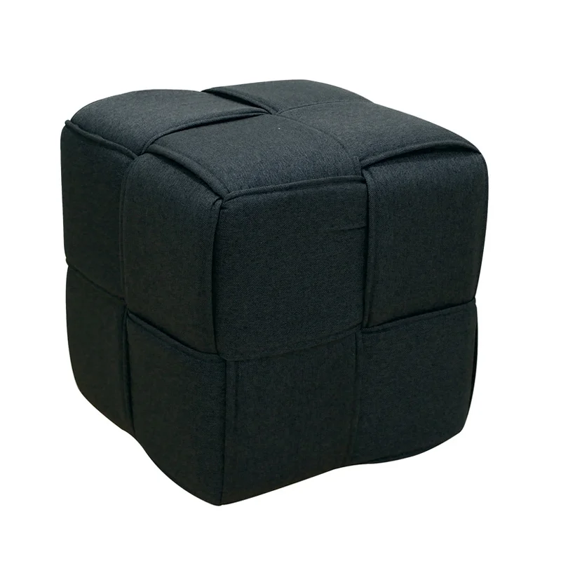 Φωτογραφία προϊόντος: LINE ΣΚΑΜΠΟ BLACK ΥΦΑΣΜΑ 40X40X40εκ.
