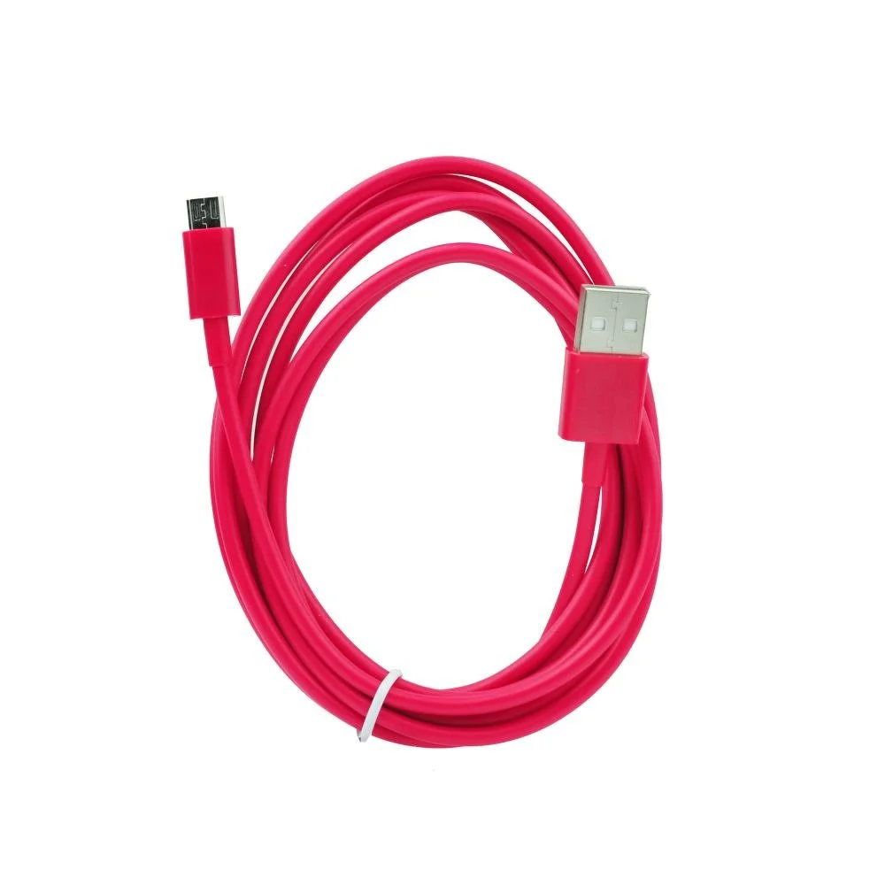 Φωτογραφία προϊόντος: USB Cable - micro USB universal - 3 meters long - red